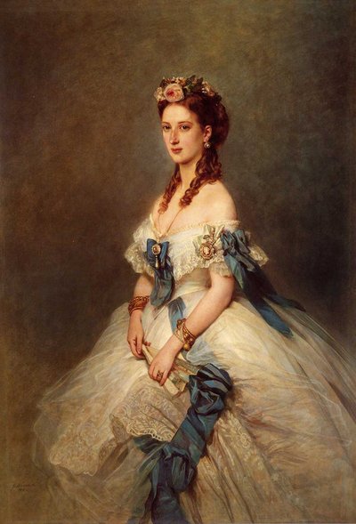 Queen Alexandra when Princess of Wales by Franz Xaver Winterhalter